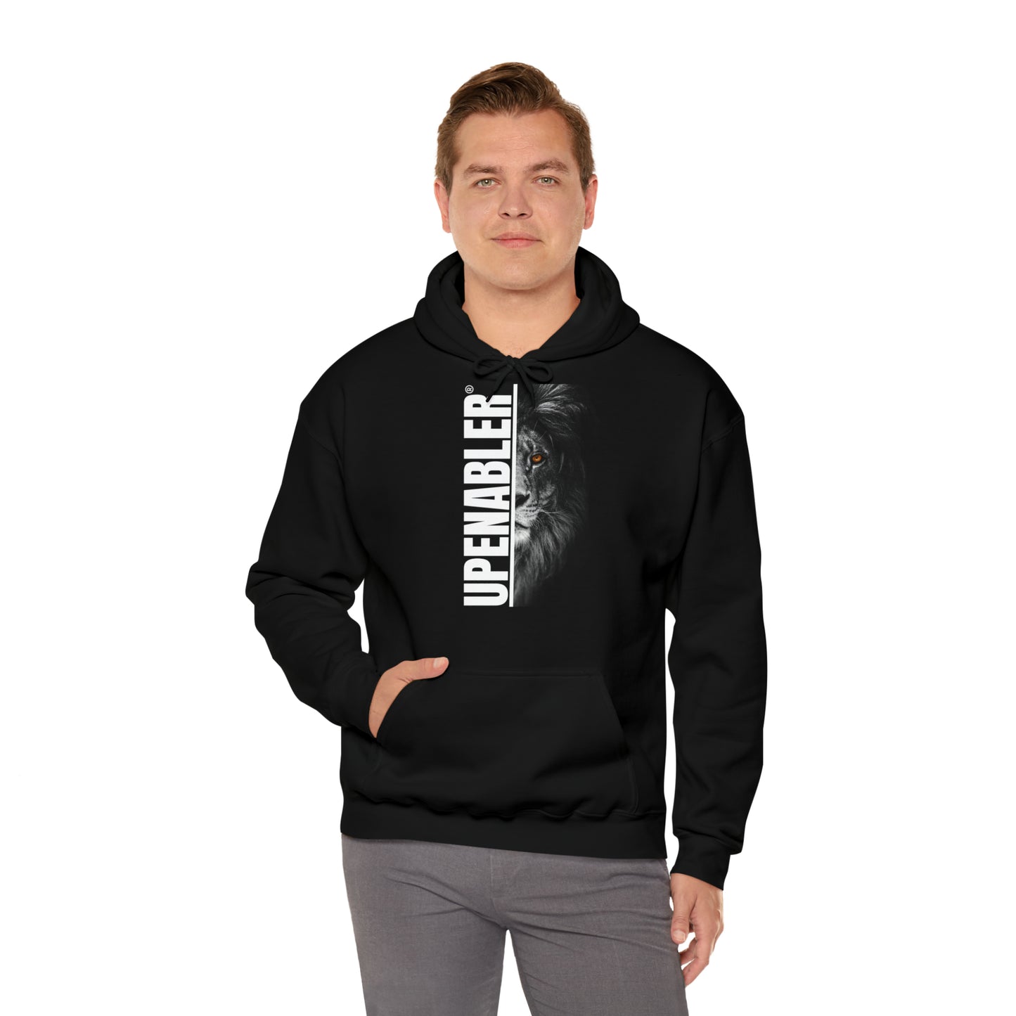 Upenabler Lion Head Unisex Heavy Blend™ Hooded Sweatshirt