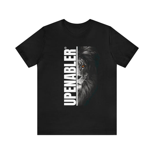 Upenabler Lion Head Unisex Jersey Short Sleeve Tee