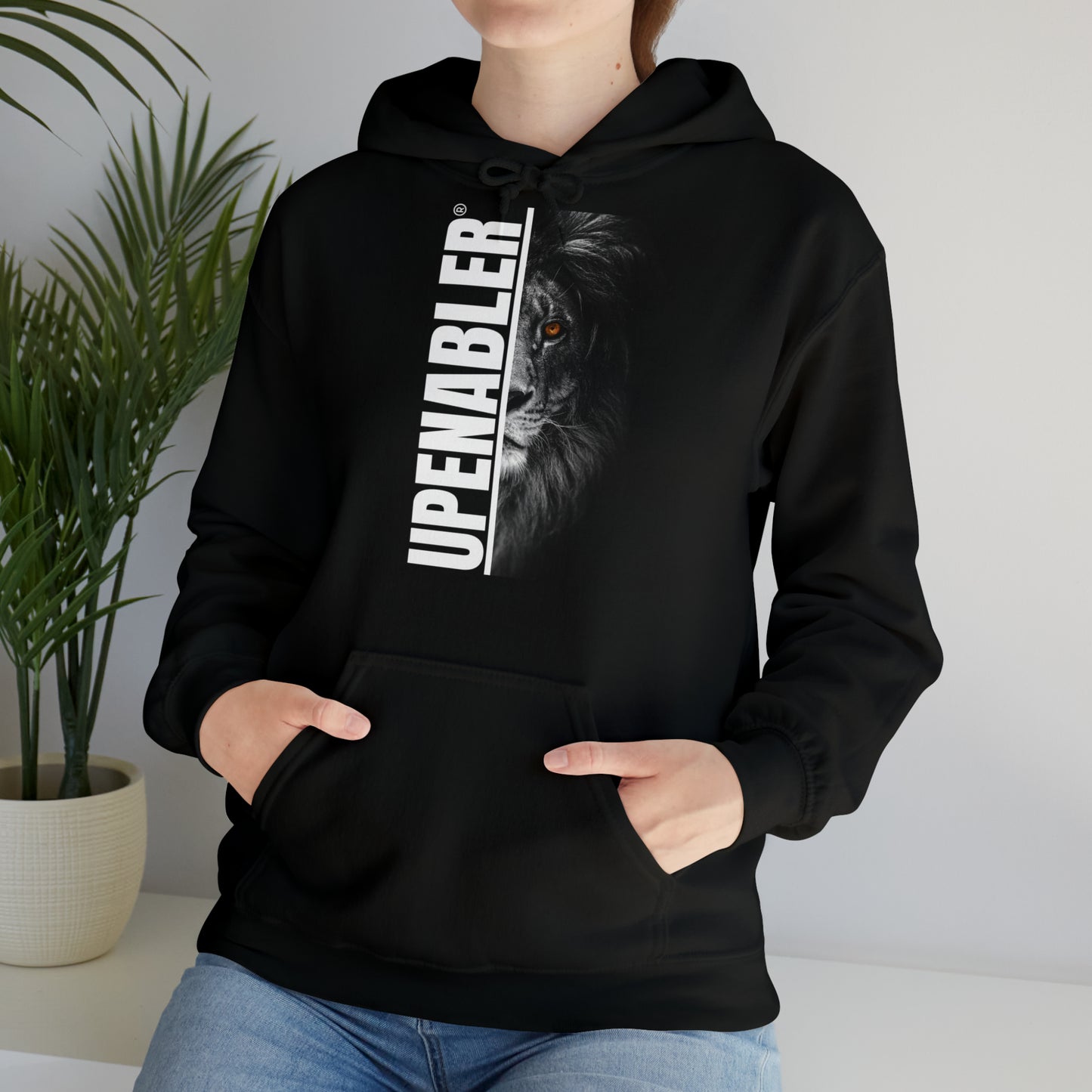 Upenabler Lion Head Unisex Heavy Blend™ Hooded Sweatshirt