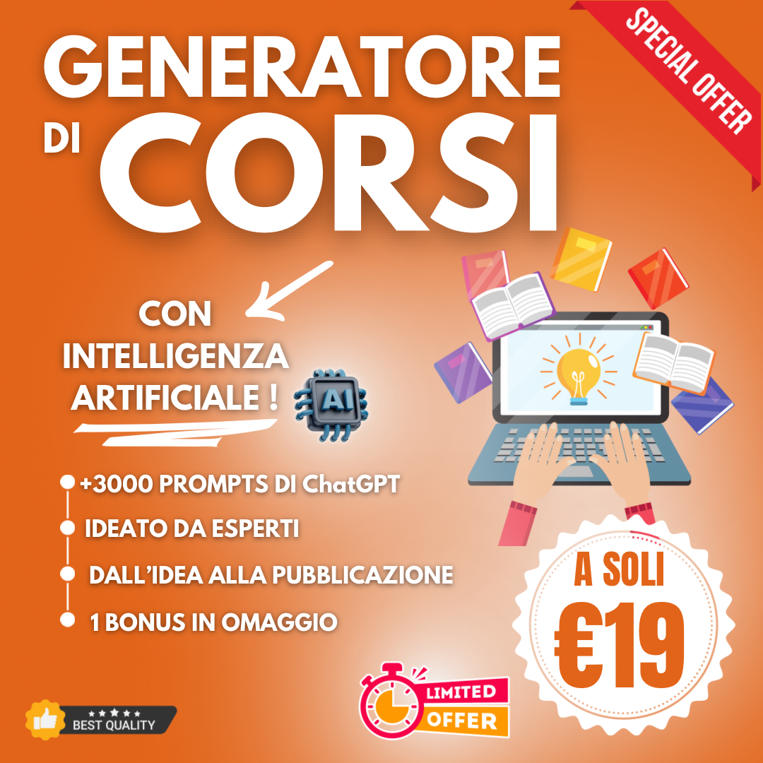 Generatore di Corsi Online con IA