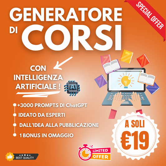 Generatore di Corsi Online con IA