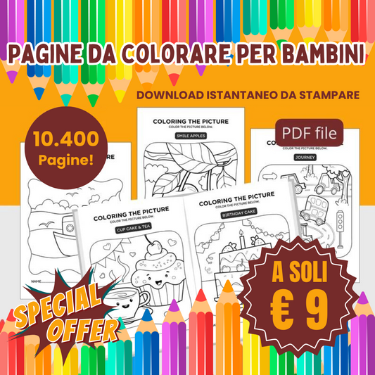 Disegni da colorare per bambini