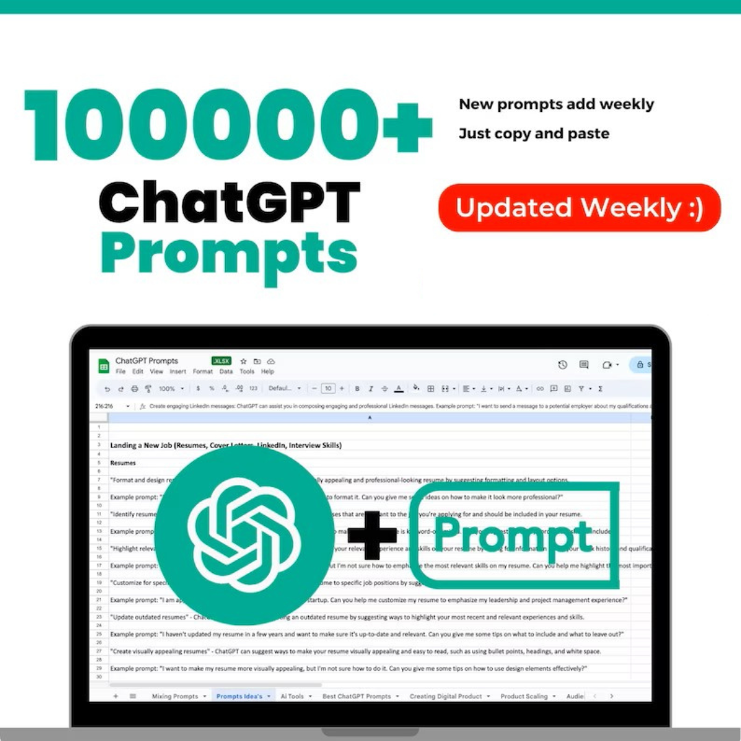 +100.000 Prompts di ChatGPT