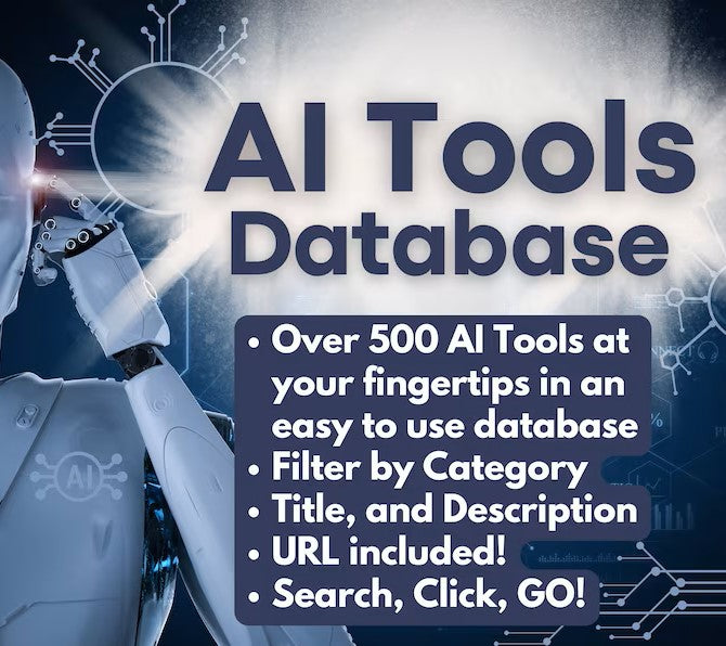 Mega database di strumenti di Intelligenza Artificiale